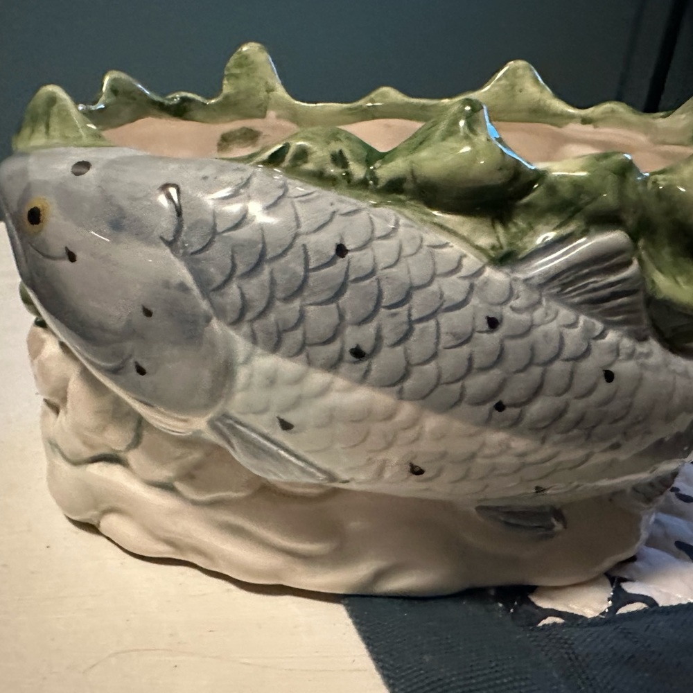 CMC fish Planter 8” X 5”